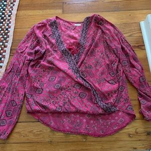 Hollister boho blouse
